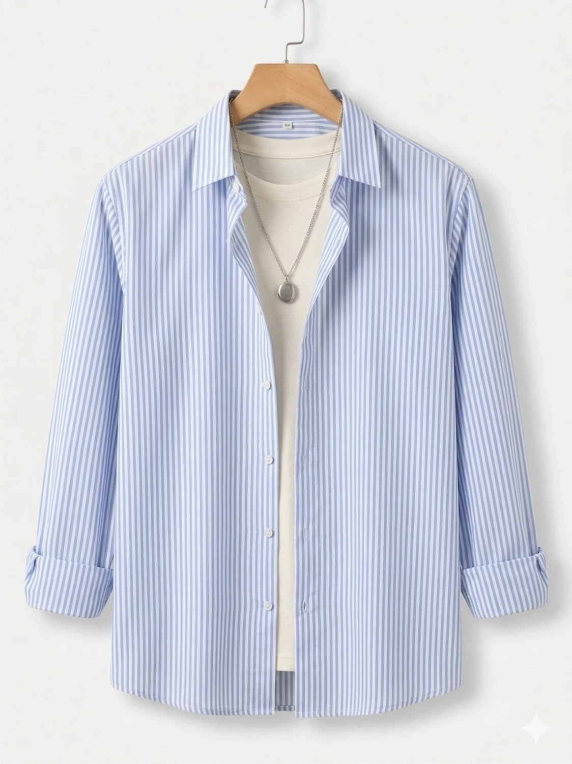 METRONAUT Men Regular Fit Striped Spread Collar Casual Shirt - Image 1