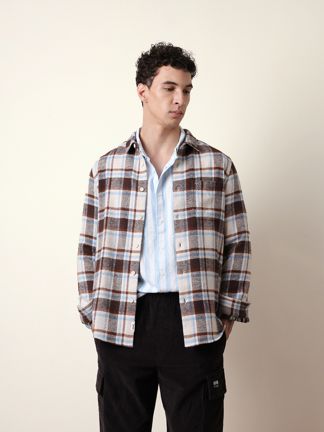 THE BEAR HOUSE Men Regular Fit Checkered Casual Shirt - Image 1