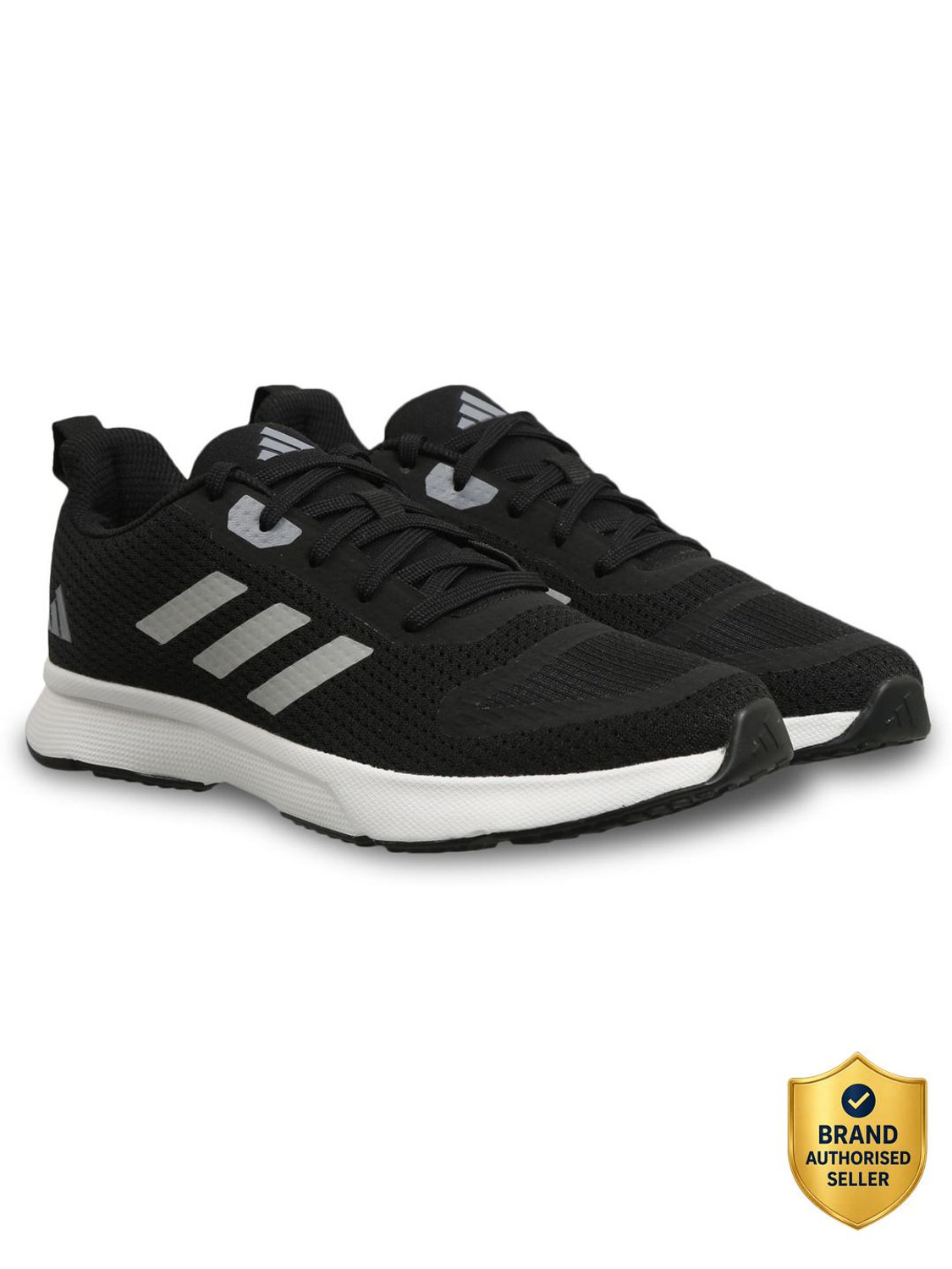 adidas Jaysaw Reflective Running Shoes (Black, UK 6) - Image 1