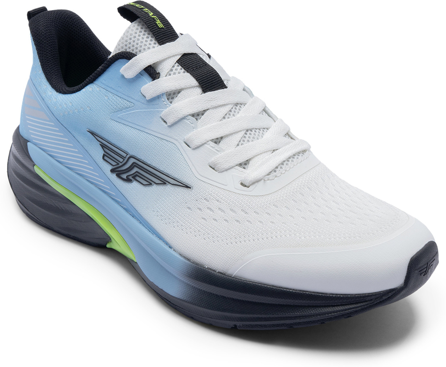 RED TAPE Low Cut Sports Shoes for Men with superior comfort Walking Shoes For Men (Blue, Black , 10) - Image 1