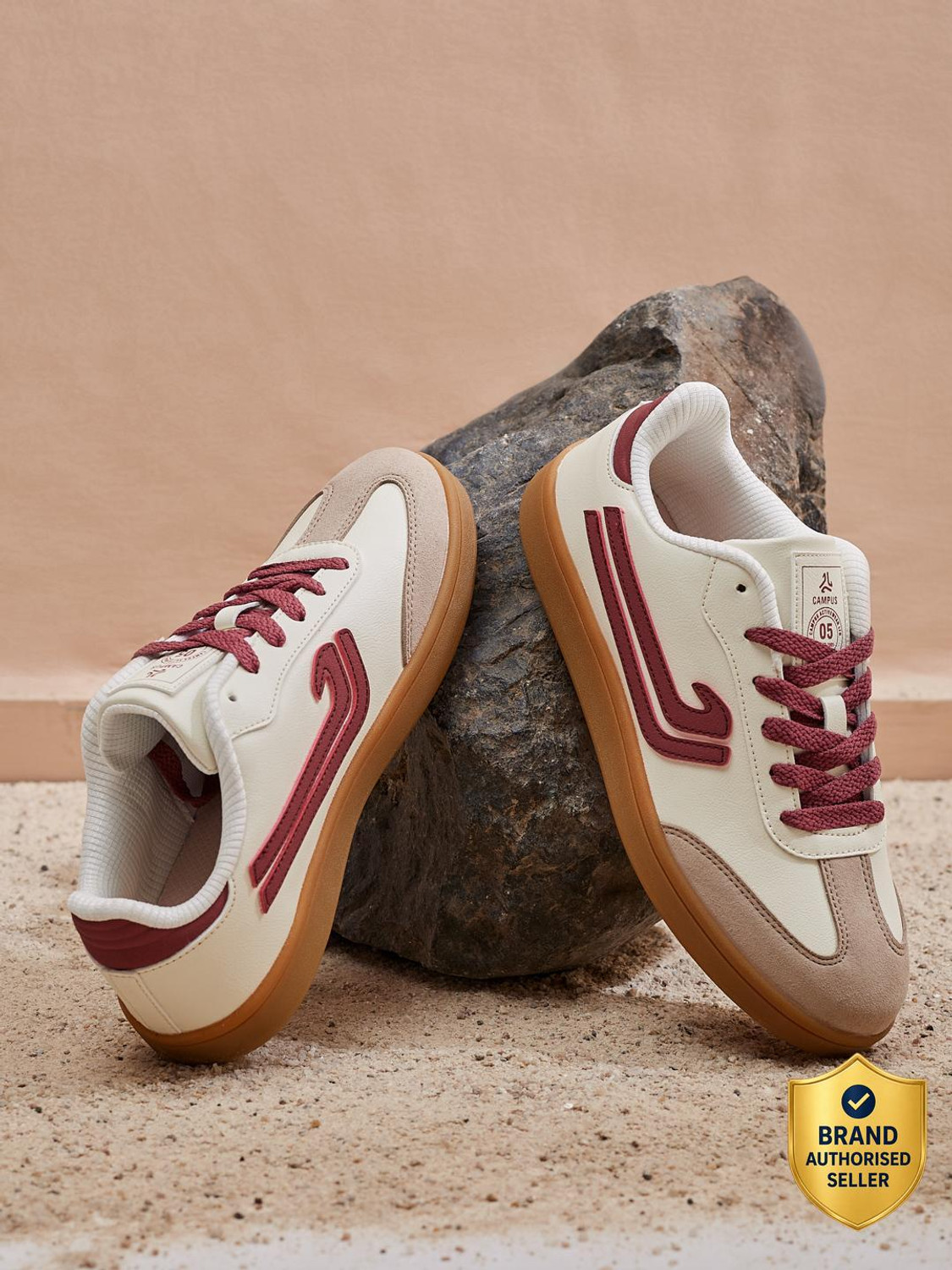 CAMPUS AMBIT Sneakers For Women (White , 5) - Image 1
