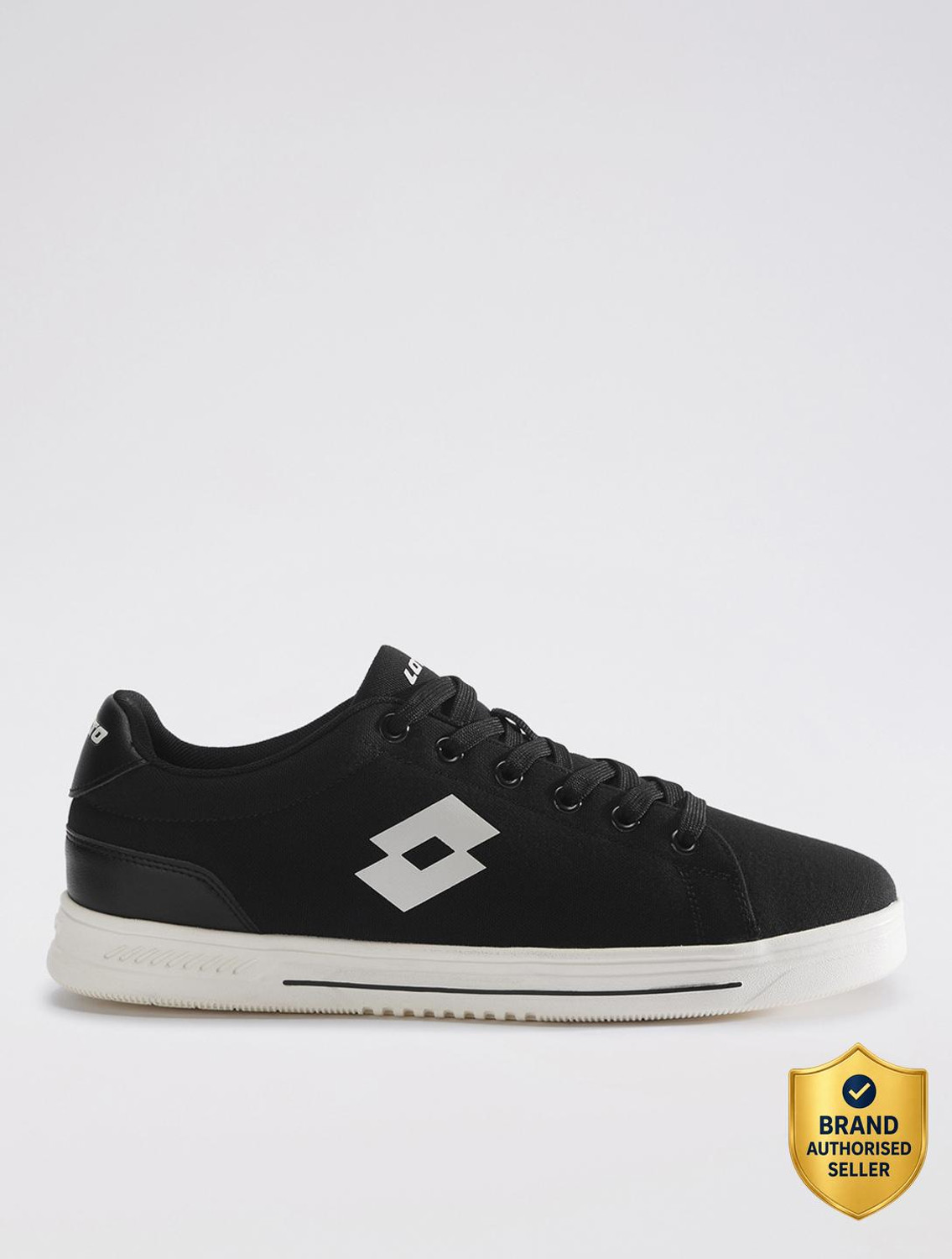 LOTTO Strada Blend Sneakers For Men (Black , 10) - Image 1