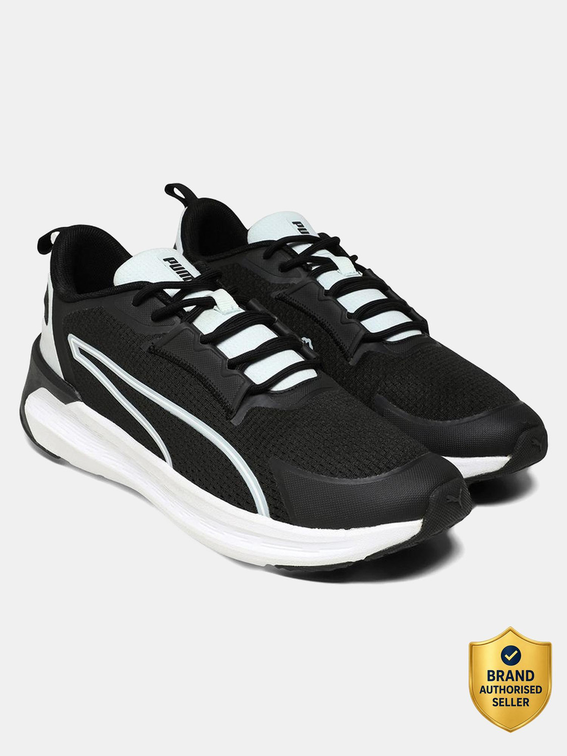 PUMA GentleEase Running Shoes For Men (Black , 10) - Image 1
