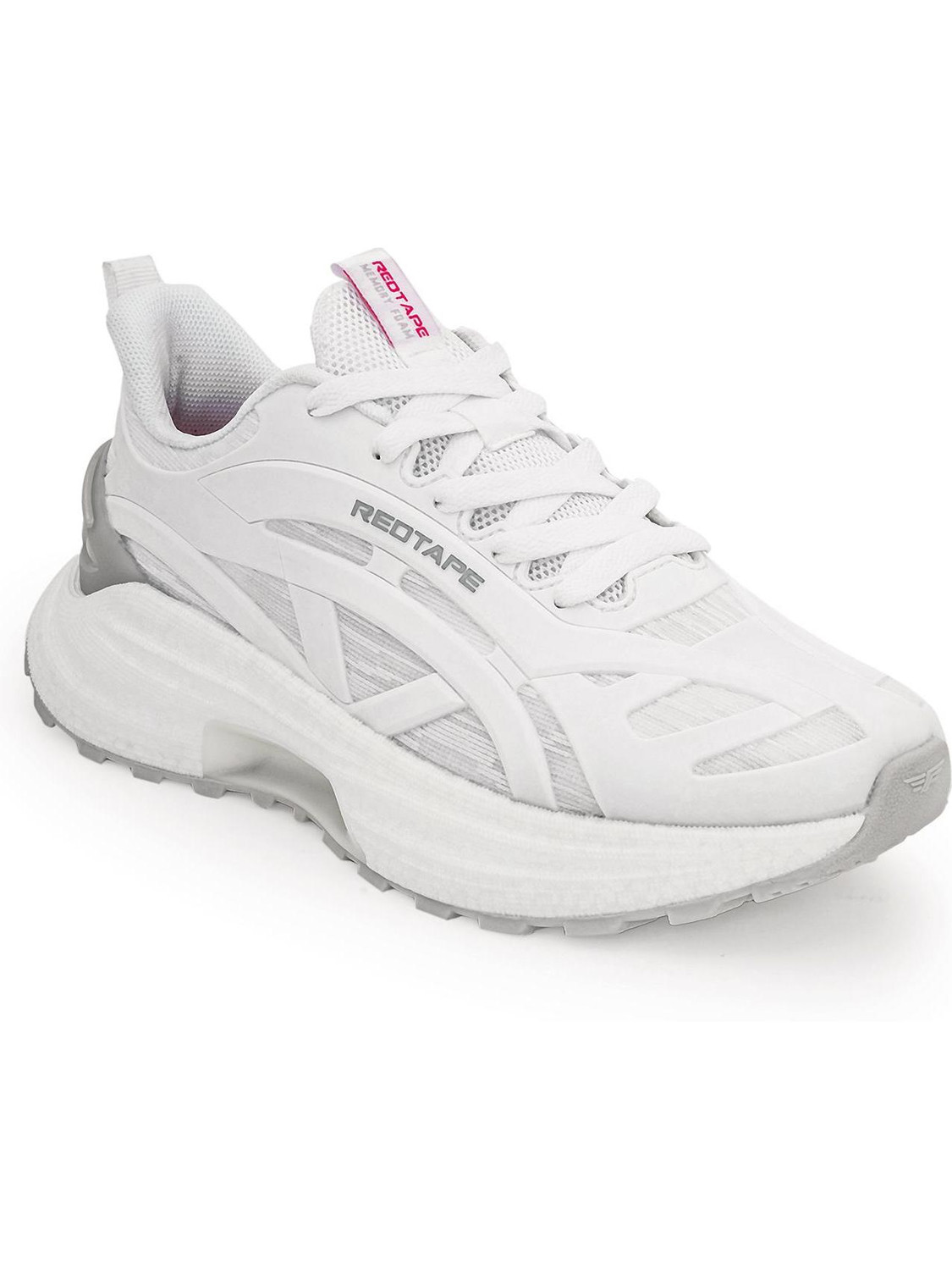 RED TAPE ETPU Athleisure Shoes for Women|Cultured Round-Toe Shape & Cushioning Technology Walking Shoes For Women (White , 4) - Image 1