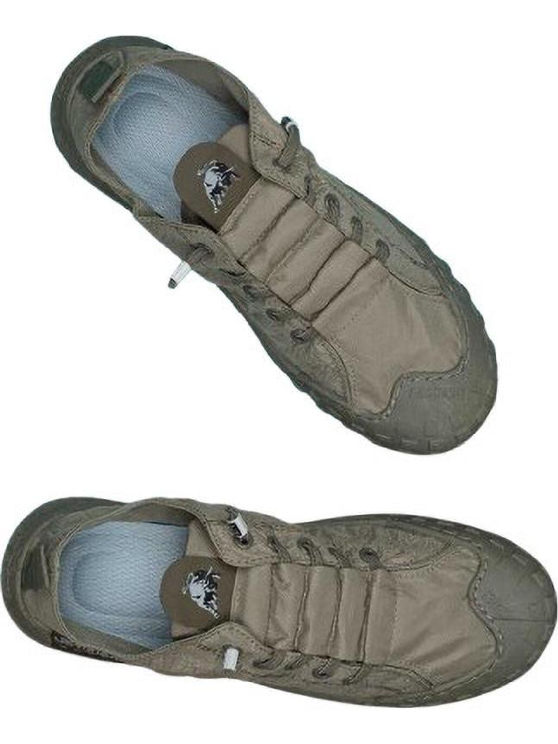 glemia Crocodile Pattern Men's Leisure Sneakers (Green, UK 7) - Image 1
