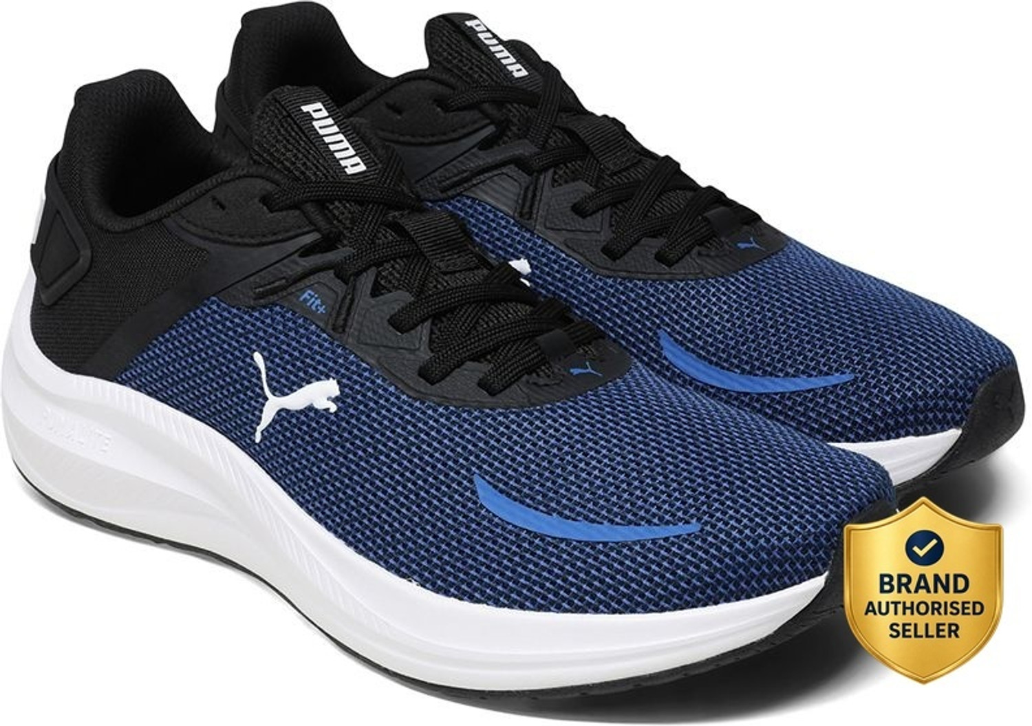 PUMA Skyrocket Lite 2 Alt Running Shoes For Men (Blue , 8) - Image 1