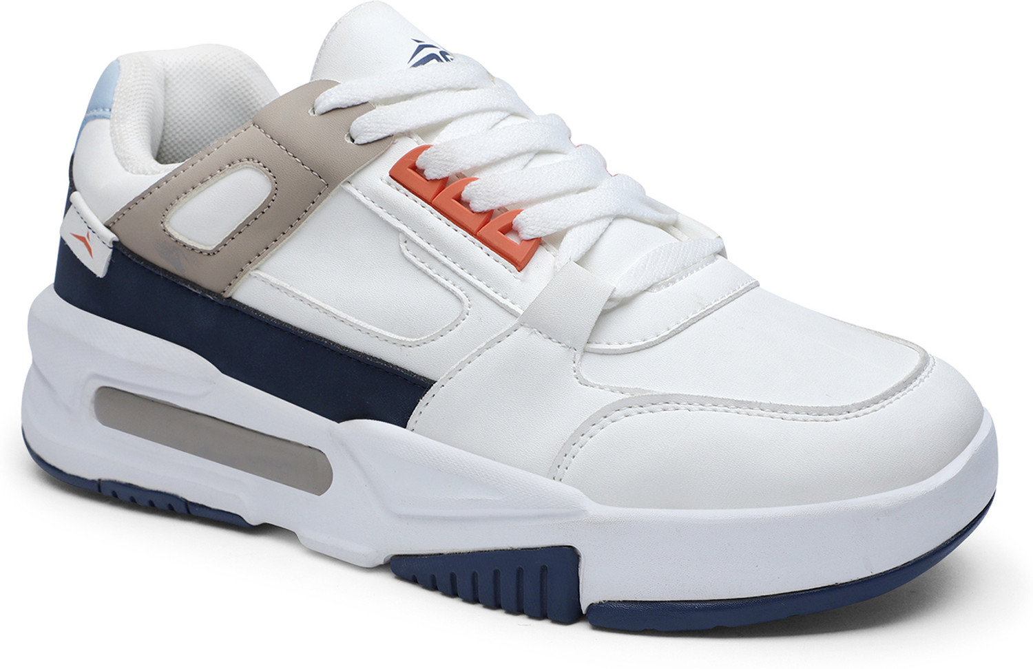 JQR ACCEL Sneakers For Men (White , 8) - Image 1