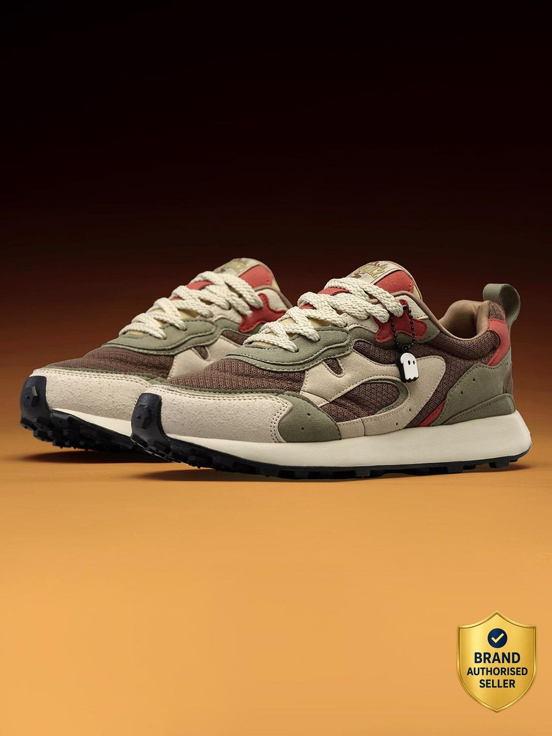 The Souled Store Sneakers For Men (Brown , 7) - Image 1