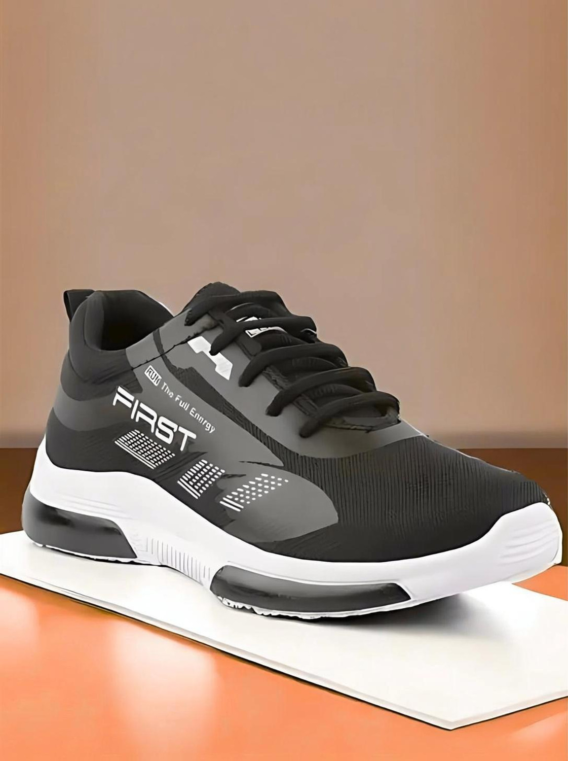 Jootiyapa Trendy Running Shoes for Men (Black, Size 6) - Image 1