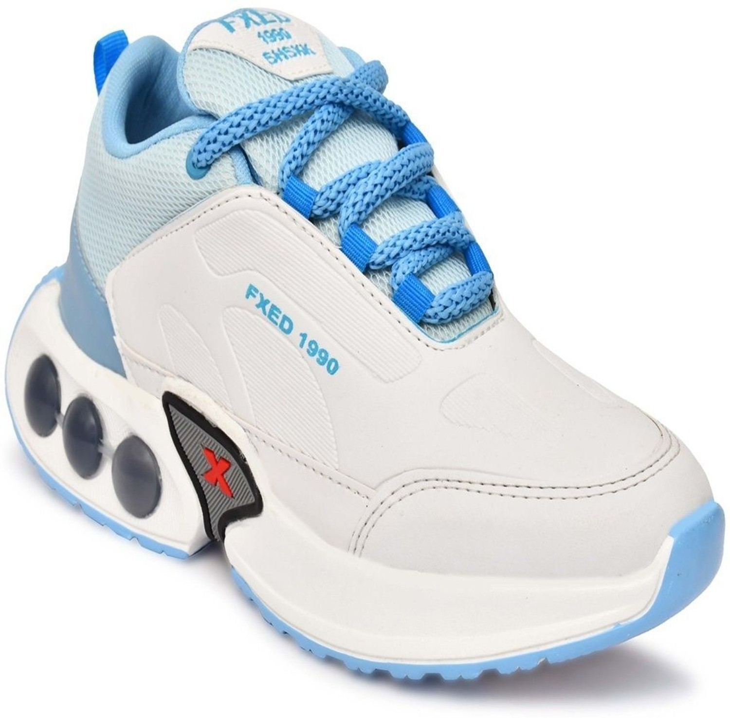 flostar Walking shoes for men | Trending shoes for men | Gym Wear shoe for boys Running Shoes For Men (Blue , 10) - Image 1