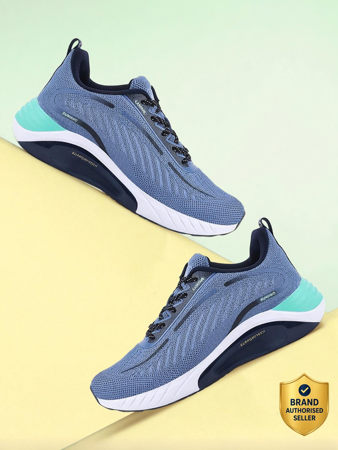 CAMPUS ABACUS Running Shoes For Men (Blue , 6) - Image 1