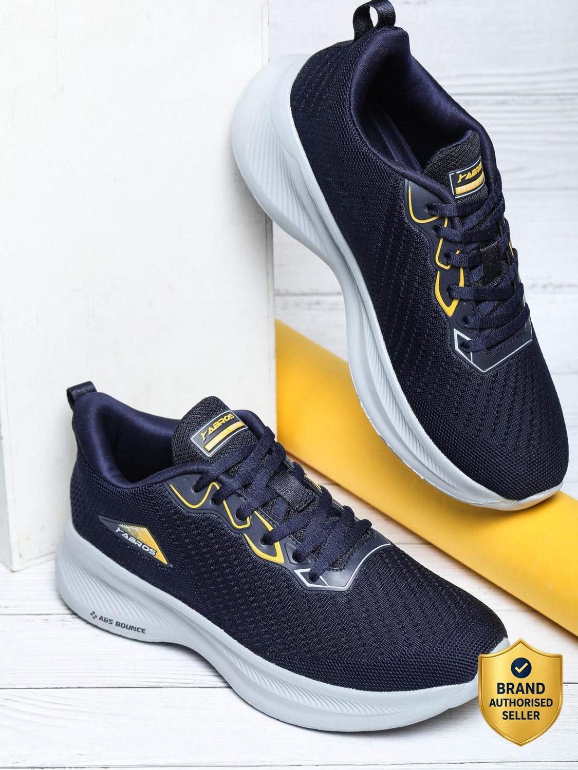 Abros INTER CEPTOR-3 Sneakers for Men (Navy, Size 7) - Image 1