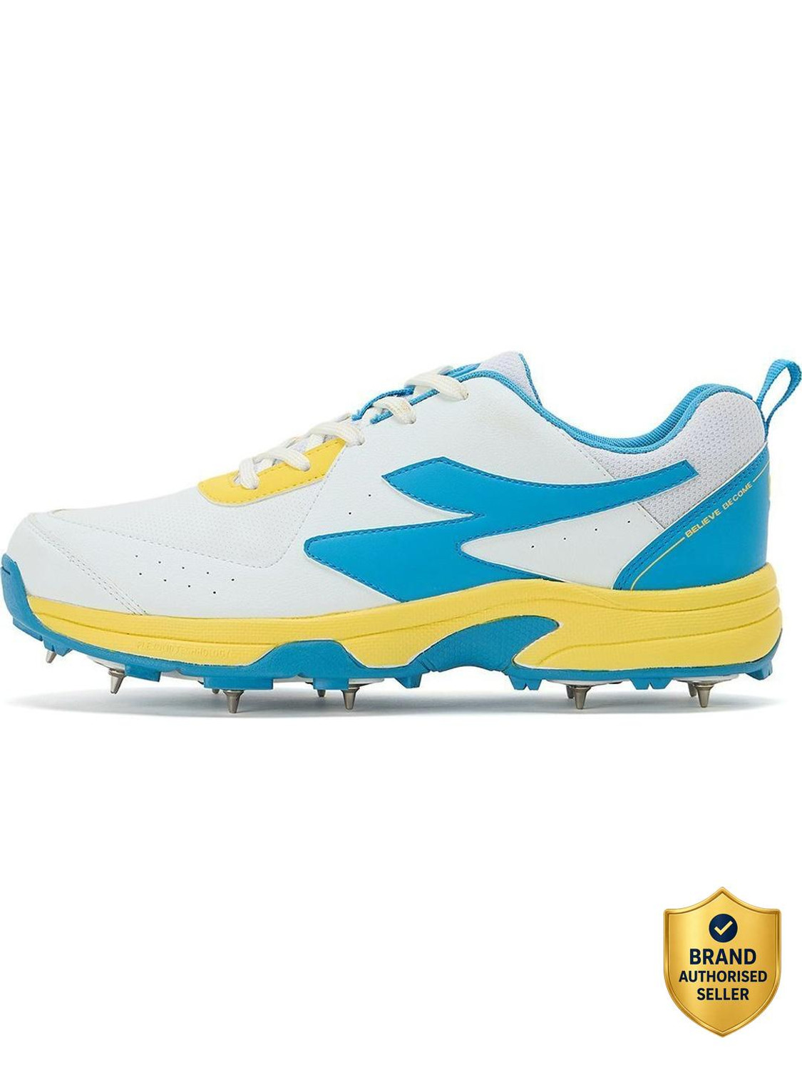 SG SAVAGE MAX SPIKES Cricket Shoes For Men (Blue , 7) - Image 1
