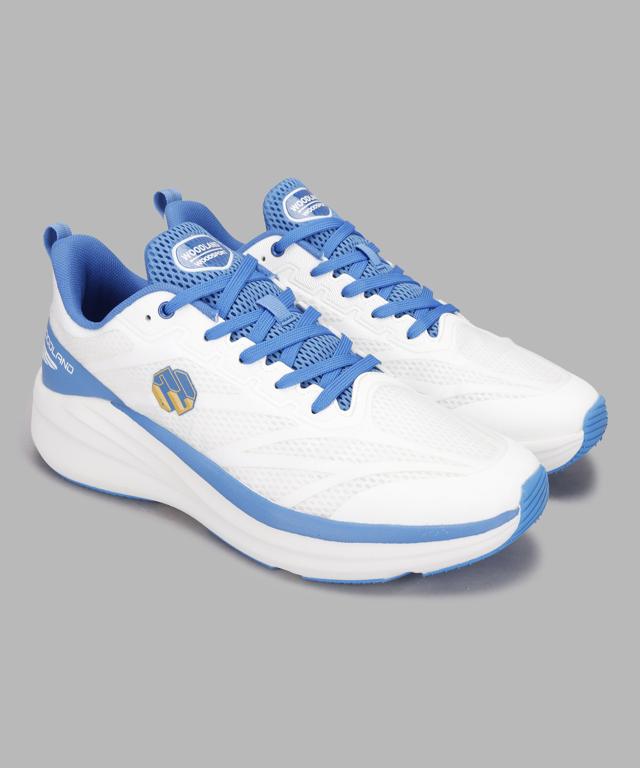 WOODLAND Walking Shoes For Men (White , 9) - Image 1