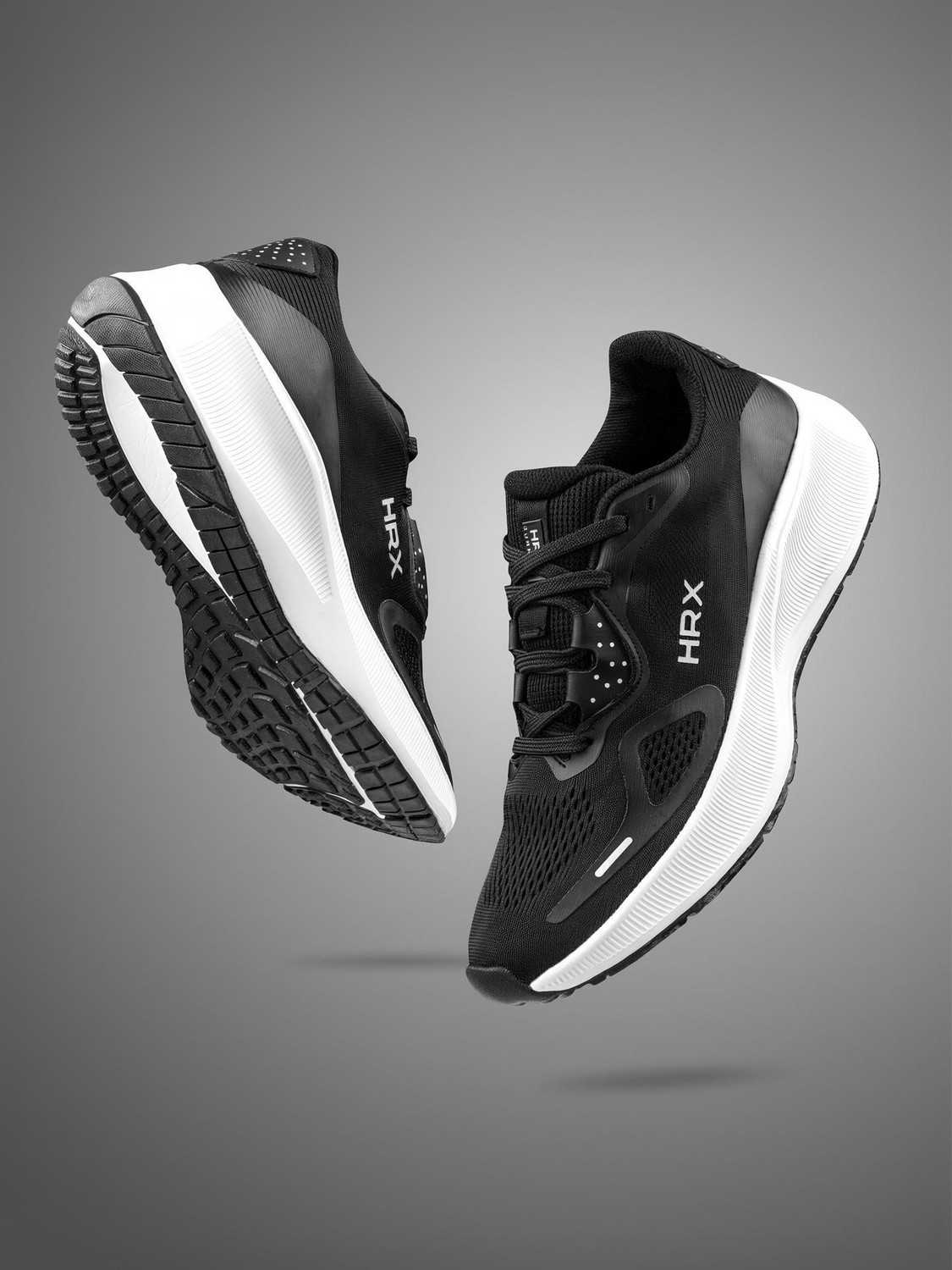 HRX by Hrithik Roshan HRXSTMK-52A Running Shoes For Men (Black , 10) - Image 1