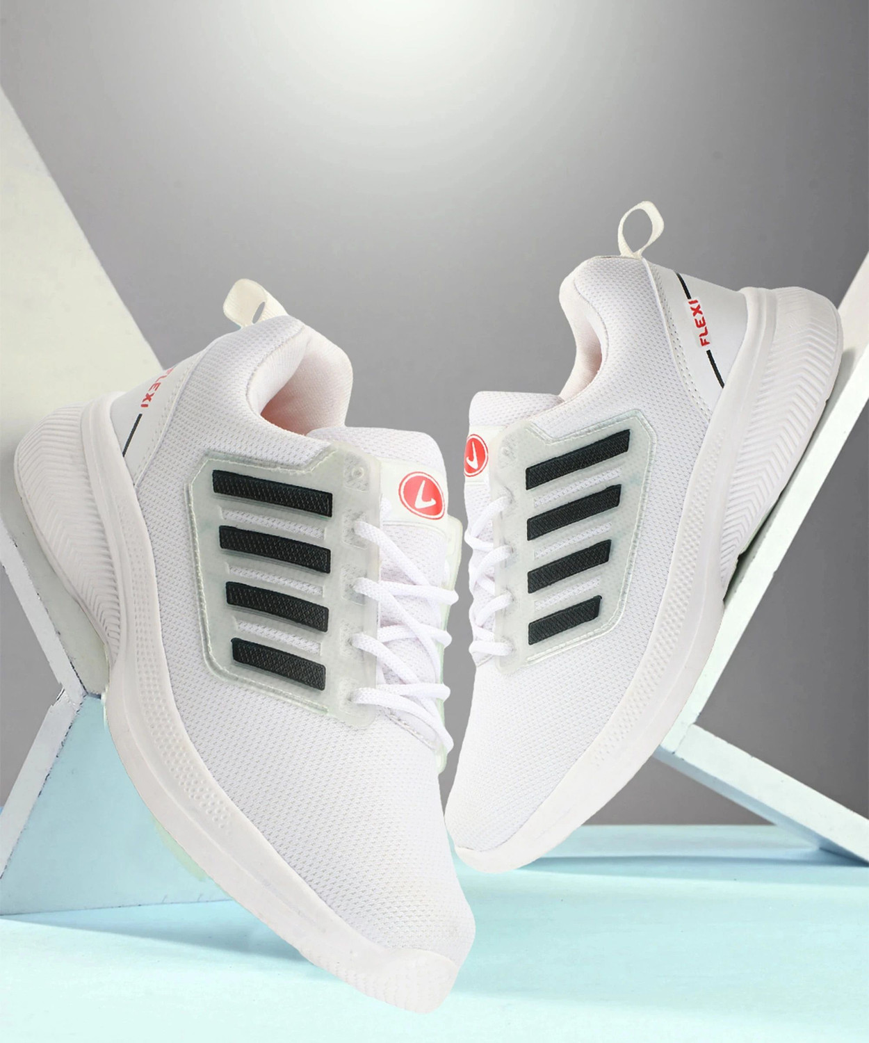 CLYMB FLEXI-4 Walking/Outdoor/Gym & Traning Outdoors For Men (White , 7) - Image 1