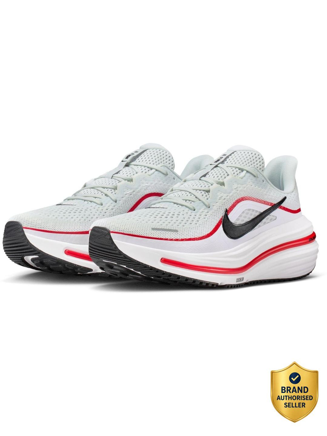 Nike Air Winflo 12 Running Shoes for Men (Off White, Size 12) - Image 1