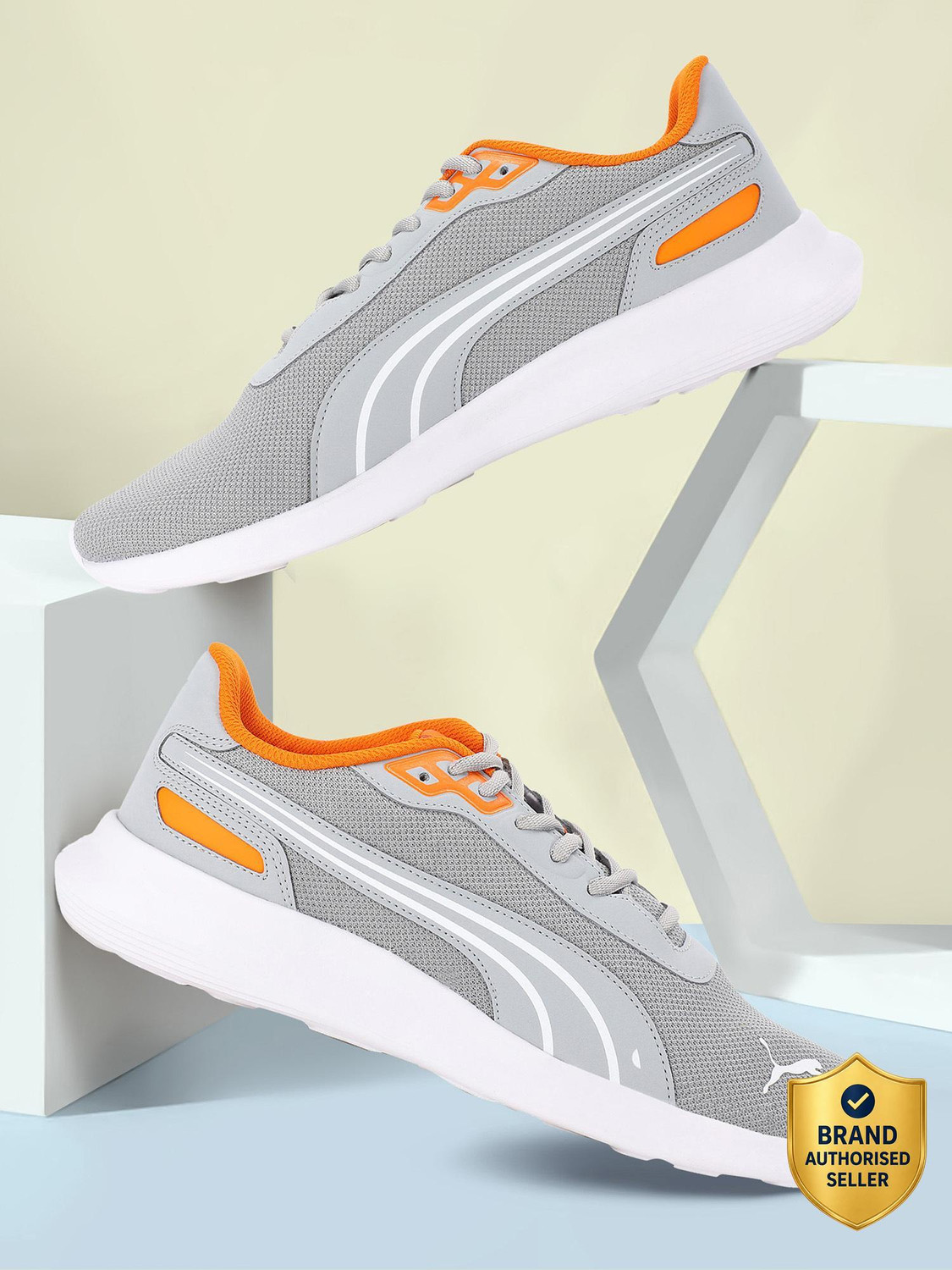 PUMA Neofuse Sneakers For Men (Grey , 11) - Image 1