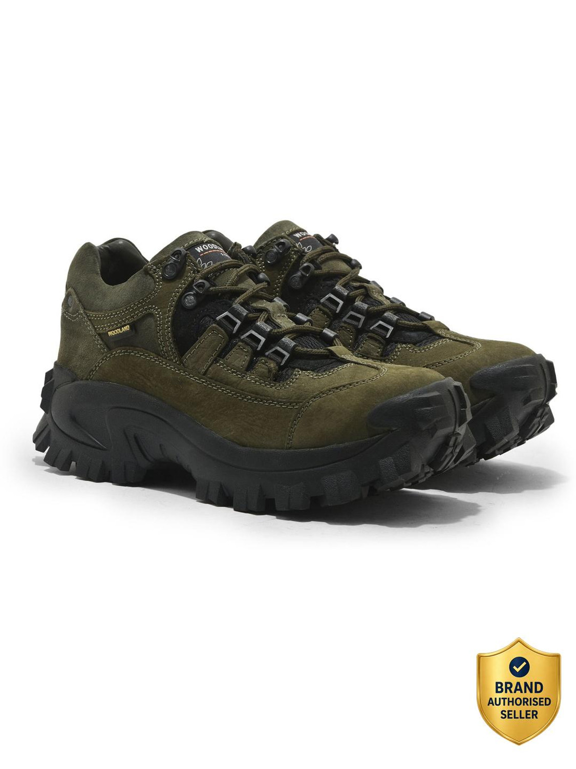 WOODLAND Lace Up Lightweight Breathable Comfortable Daily Use Casuals For Men (Multicolor , 9) - Image 1
