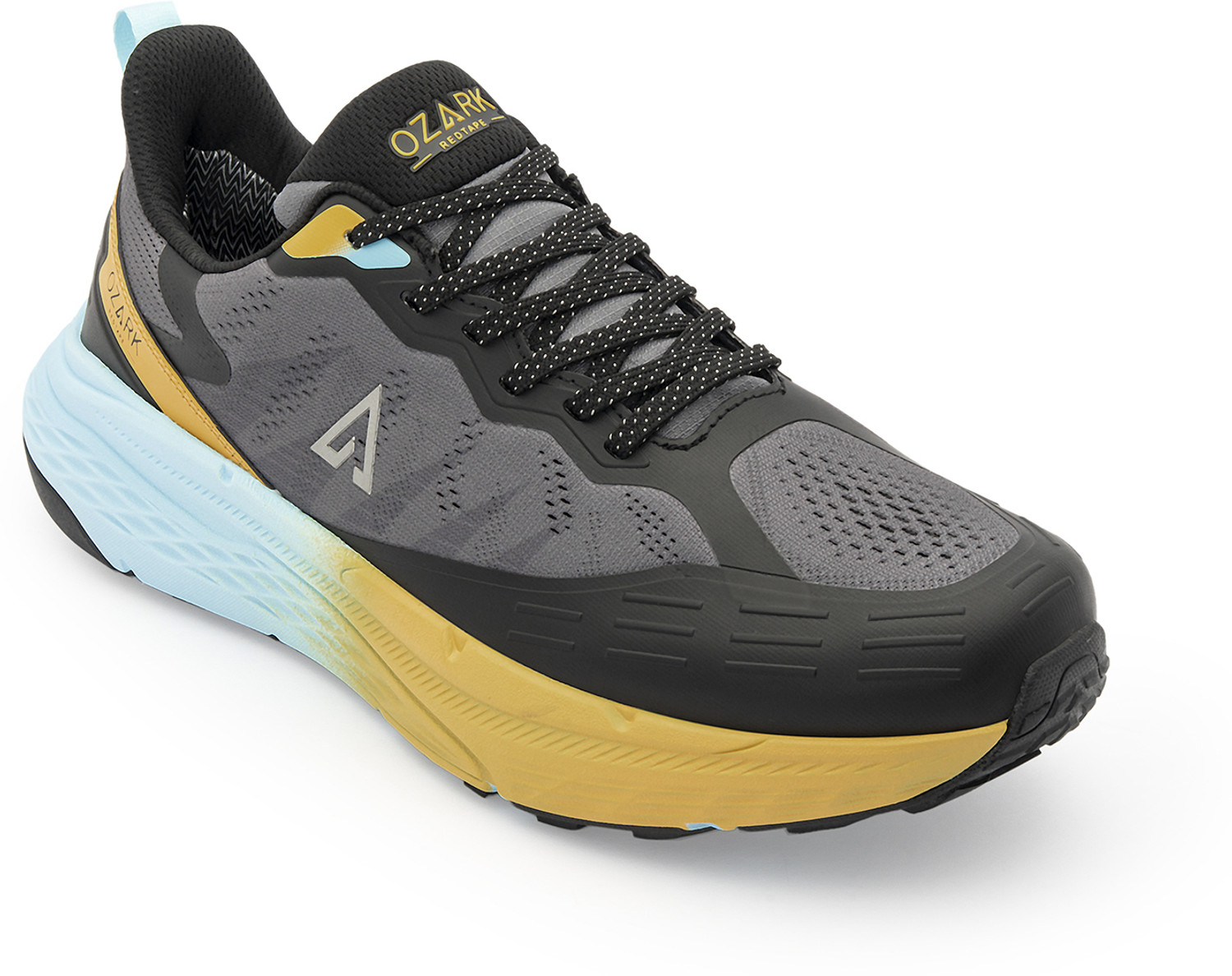 RED TAPE Ozark Trail Running Shoes | Rugged Outdoor Comfort Running Shoes For Men (Black , 9) - Image 1