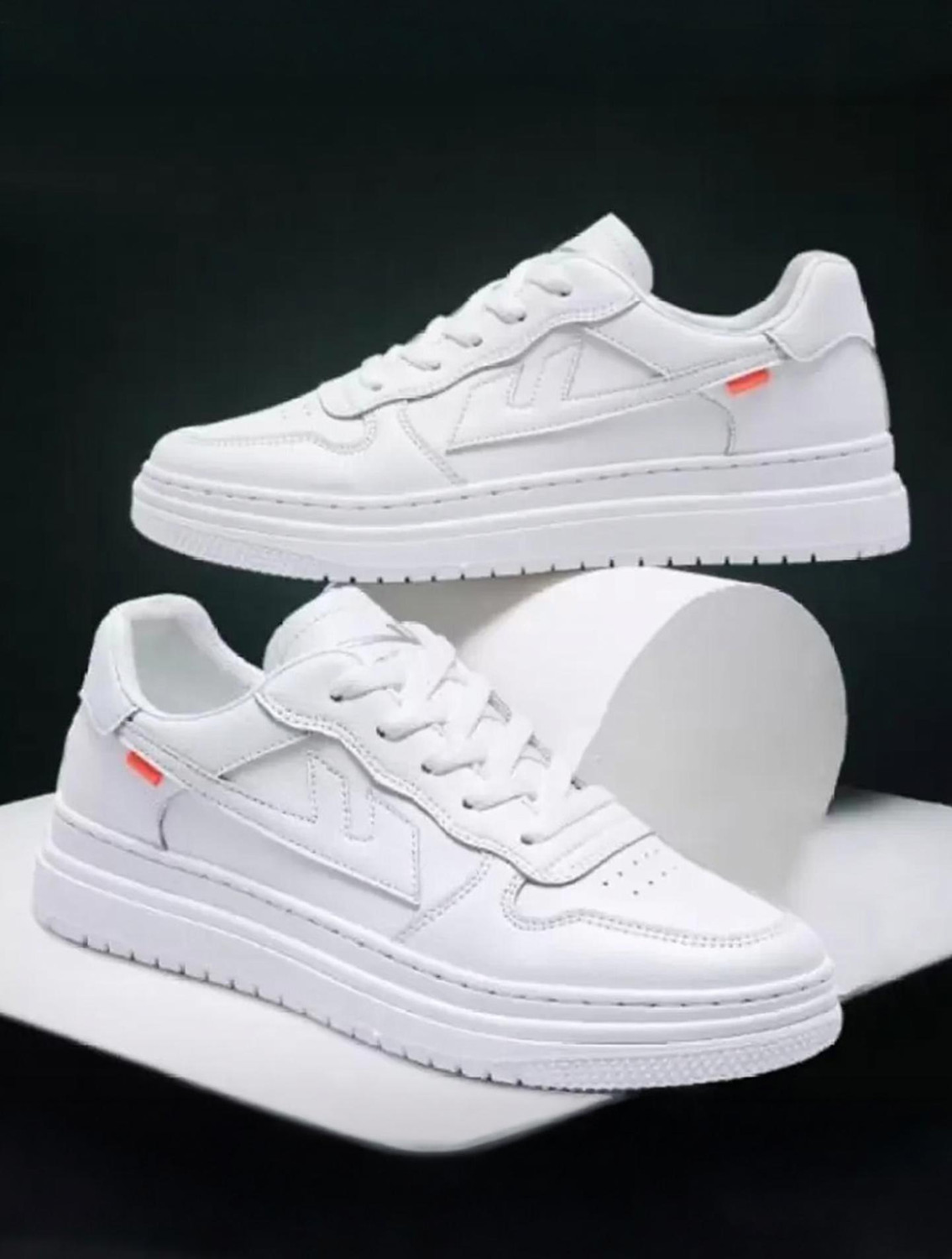 aadi Sneakers for Men (White, UK 9) - Image 1