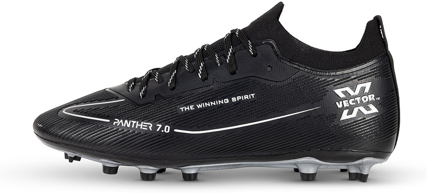 VECTOR X Panther 7.0 TPU Football Shoes Black Size 10 - Image 1