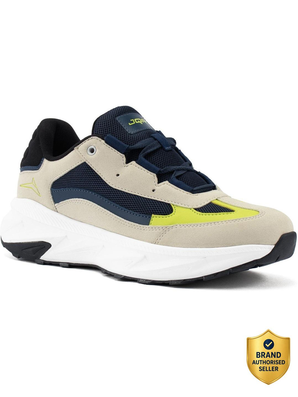 JQR HUNGARY Sneakers for Men (Grey, Size 8) - Image 1