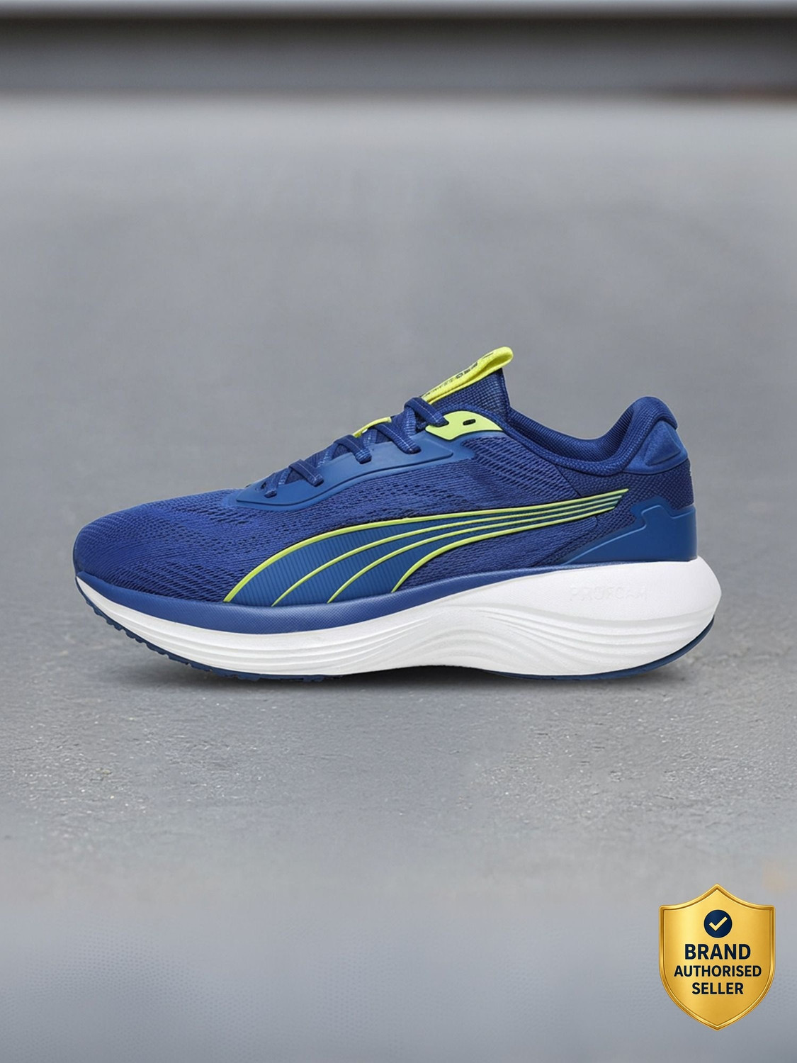 PUMA Galaxis Pro Running Shoes Men Blue 6 - Image 1