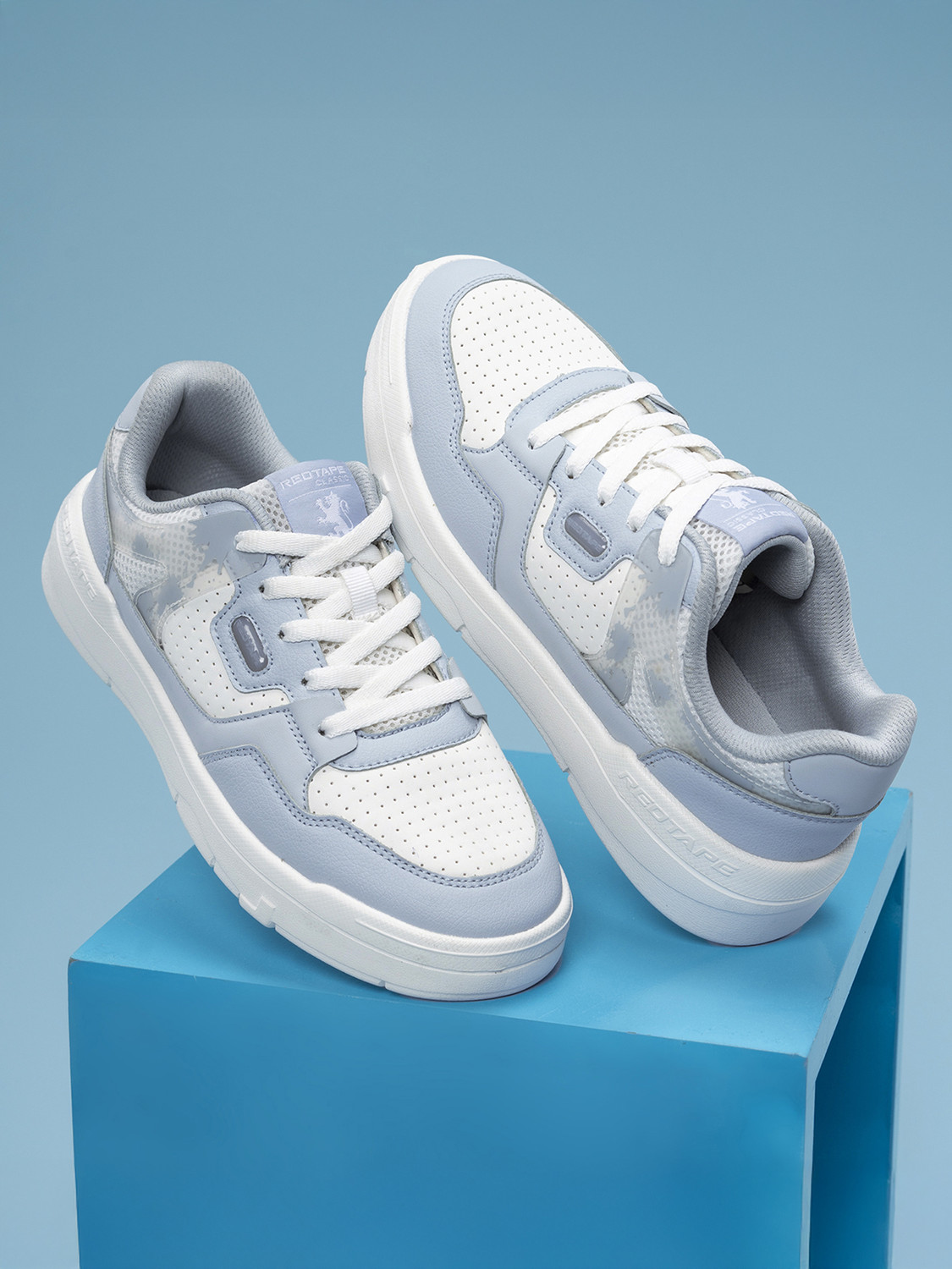 RED TAPE Sneakers for Women | Lifestyle Casual Shoes for Women | Stylish & Trendy Shoes Sneakers For Women (Blue , 6) - Image 1