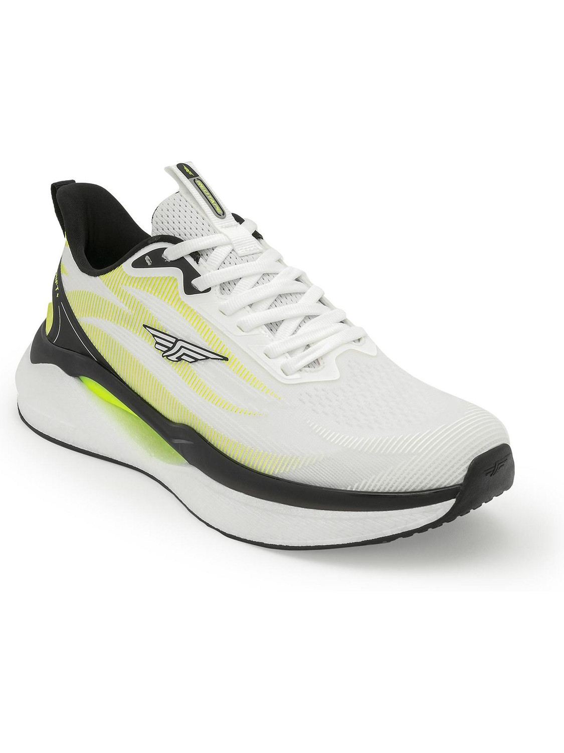 RED TAPE Athleisure Shoes Walking Shoes For Men (White, Black , 9) - Image 1
