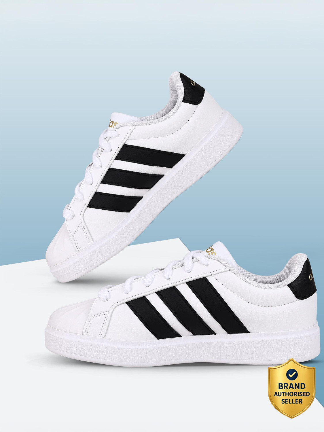 ADIDAS STREETTALK Casual Shoes For Women (White , 5) - Image 1