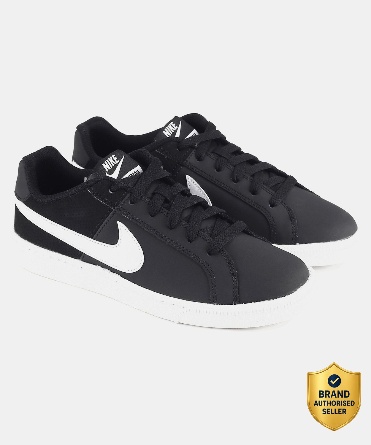NIKE WMNS COURT ROYALE Sneakers For Women (Black , 5 UK/India) - Image 1