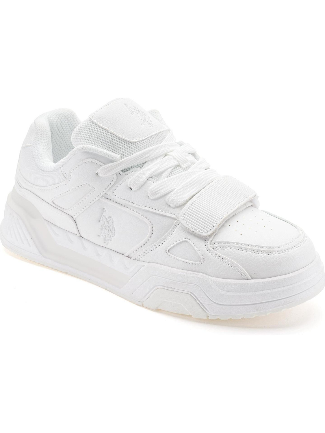 U.S. POLO ASSN. MARK Sneakers for Men (White, Size 8) - Image 1