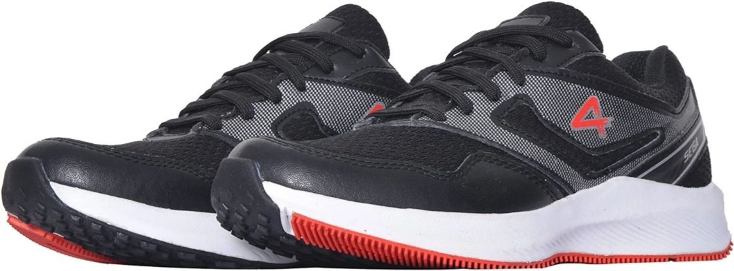 Sega Star Impact Comfort Running Shoes For Men (Black , 10) - Image 1