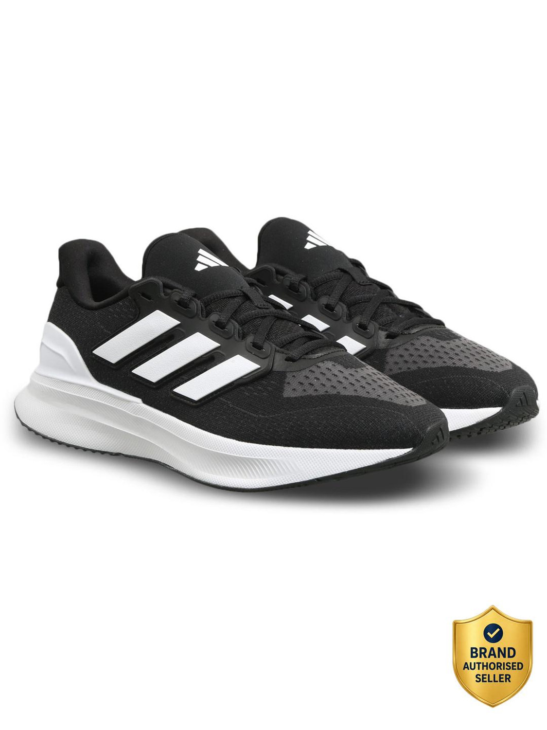 adidas UltraRun 5 Running Shoes (Black, UK 8) - Image 1