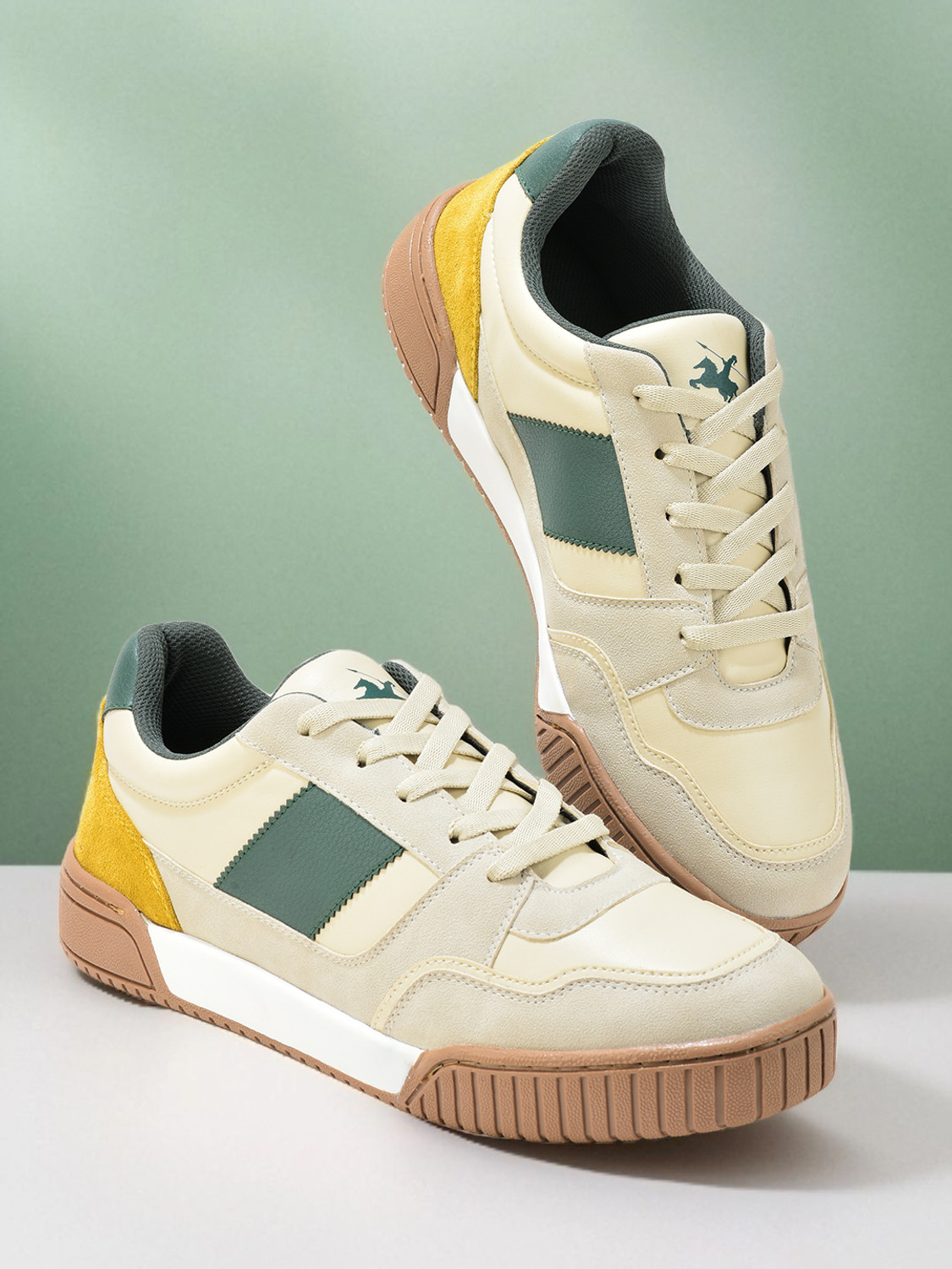 CANTABIL Sneakers For Men (Beige , 9) - Image 1