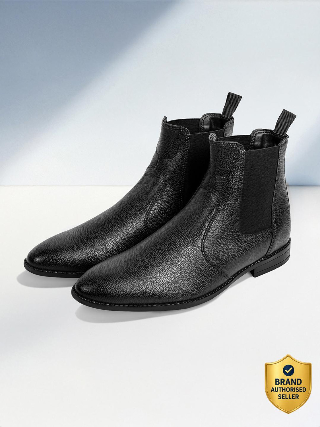 LOUIS STITCH Midnight Chelsea Riding Biking Boots UK 8 Black - Image 1