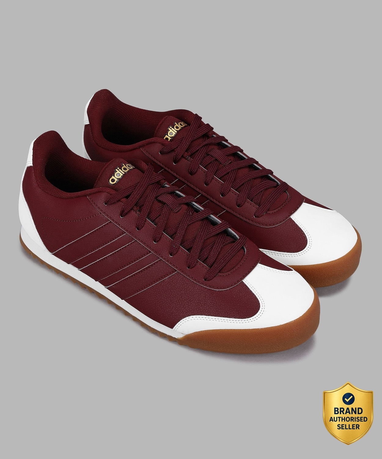 ADIDAS 50s Soule M Sneakers For Men (Burgundy , 7) - Image 1