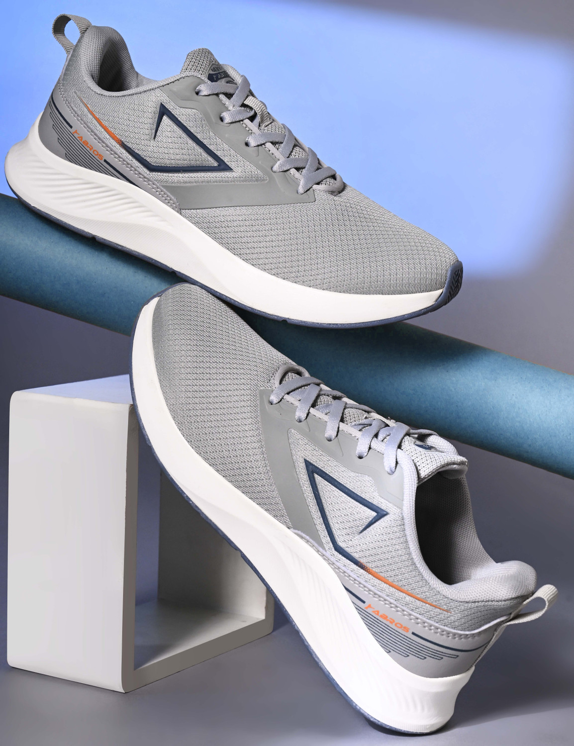 Abros VIWAN Running Shoes For Men (Grey , 8) - Image 1