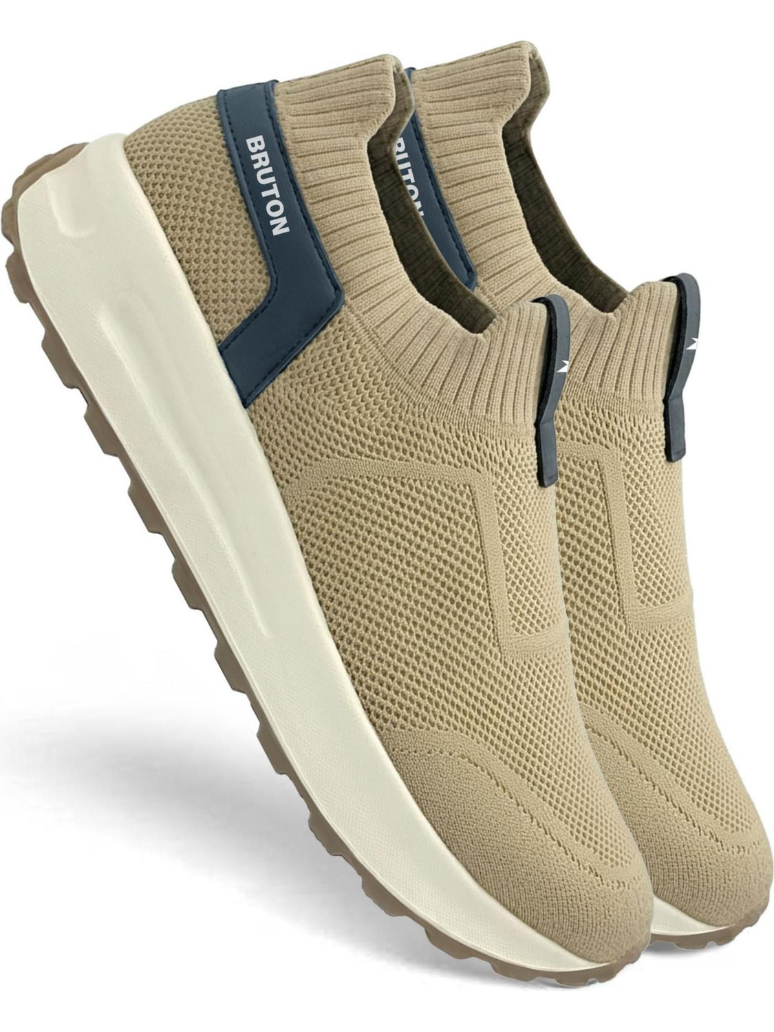 BRUTON MOVEX Running Shoes Beige 6 - Image 1