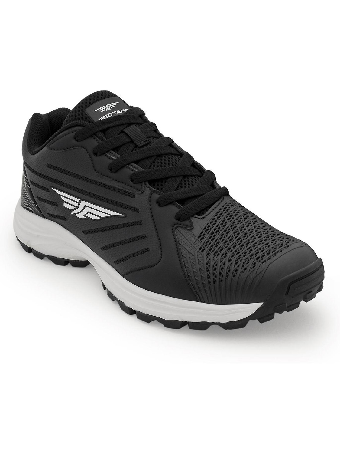 Red Tape Performance Cricket Shoes Black Size 8 - Image 1