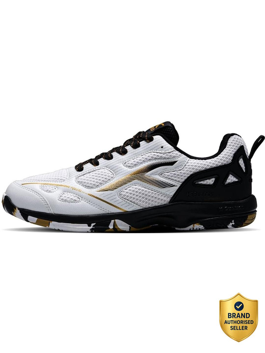 Hundred Raze Pro Badminton Shoes For Unisex (Multicolor , 9) - Image 1