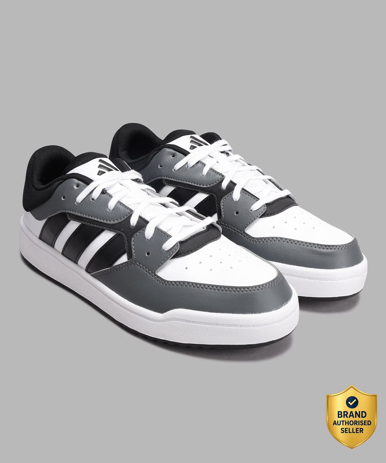 ADIDAS BLOCKZ SNEAKER Sneakers For Men (White , 7) - Image 1