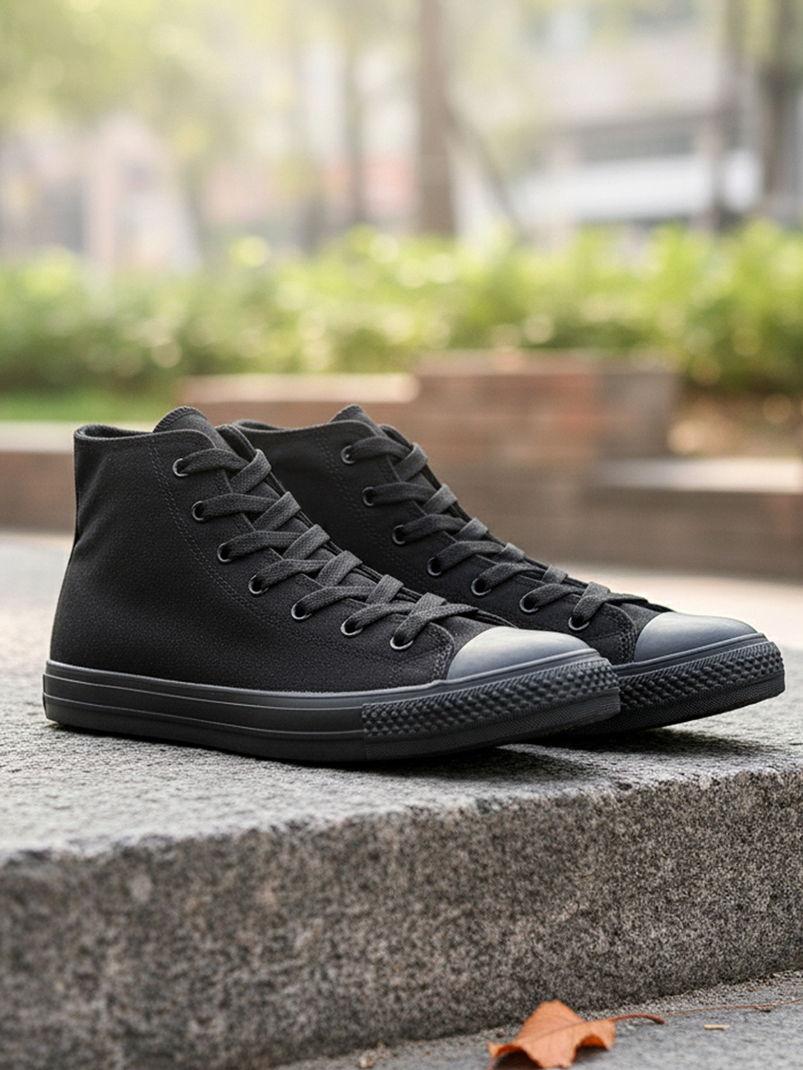 Roadster Sneakers for Men (Black, White, Size 10) - Image 1