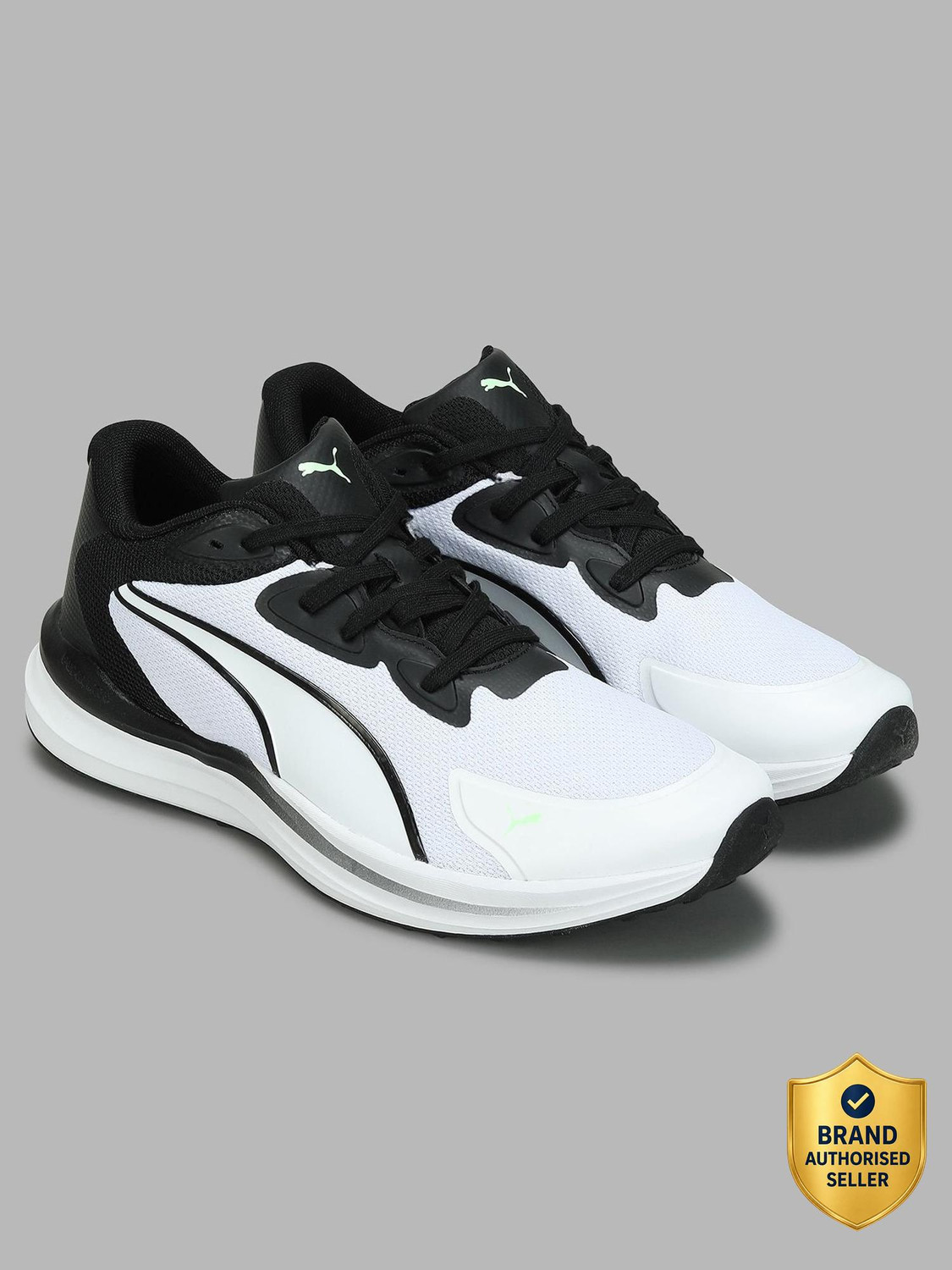 PUMA ComfortRise Lite Running Shoes For Men (White , 6) - Image 1