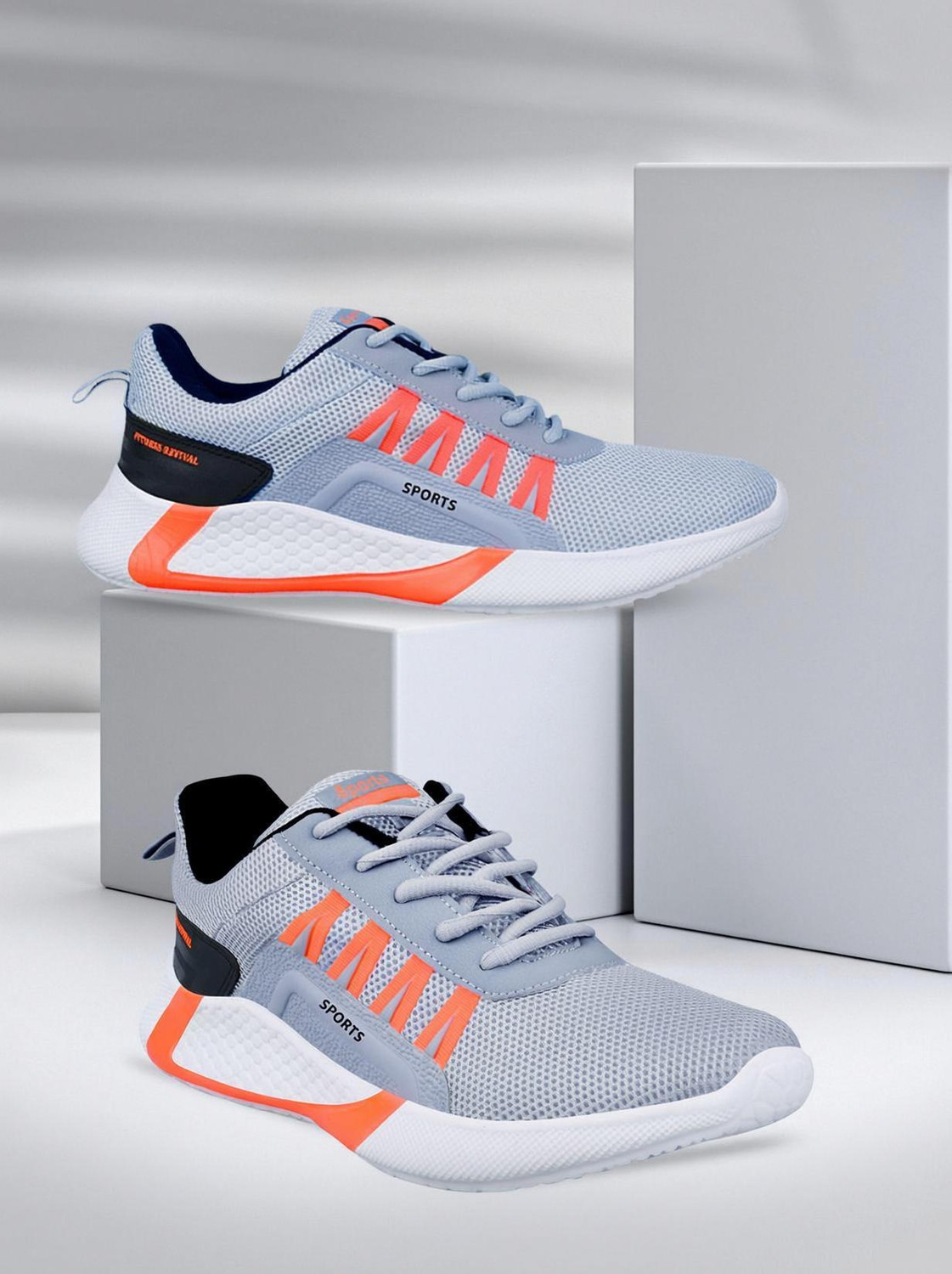 Birde Men's Grey Walking Shoes (Size 7) - Image 1
