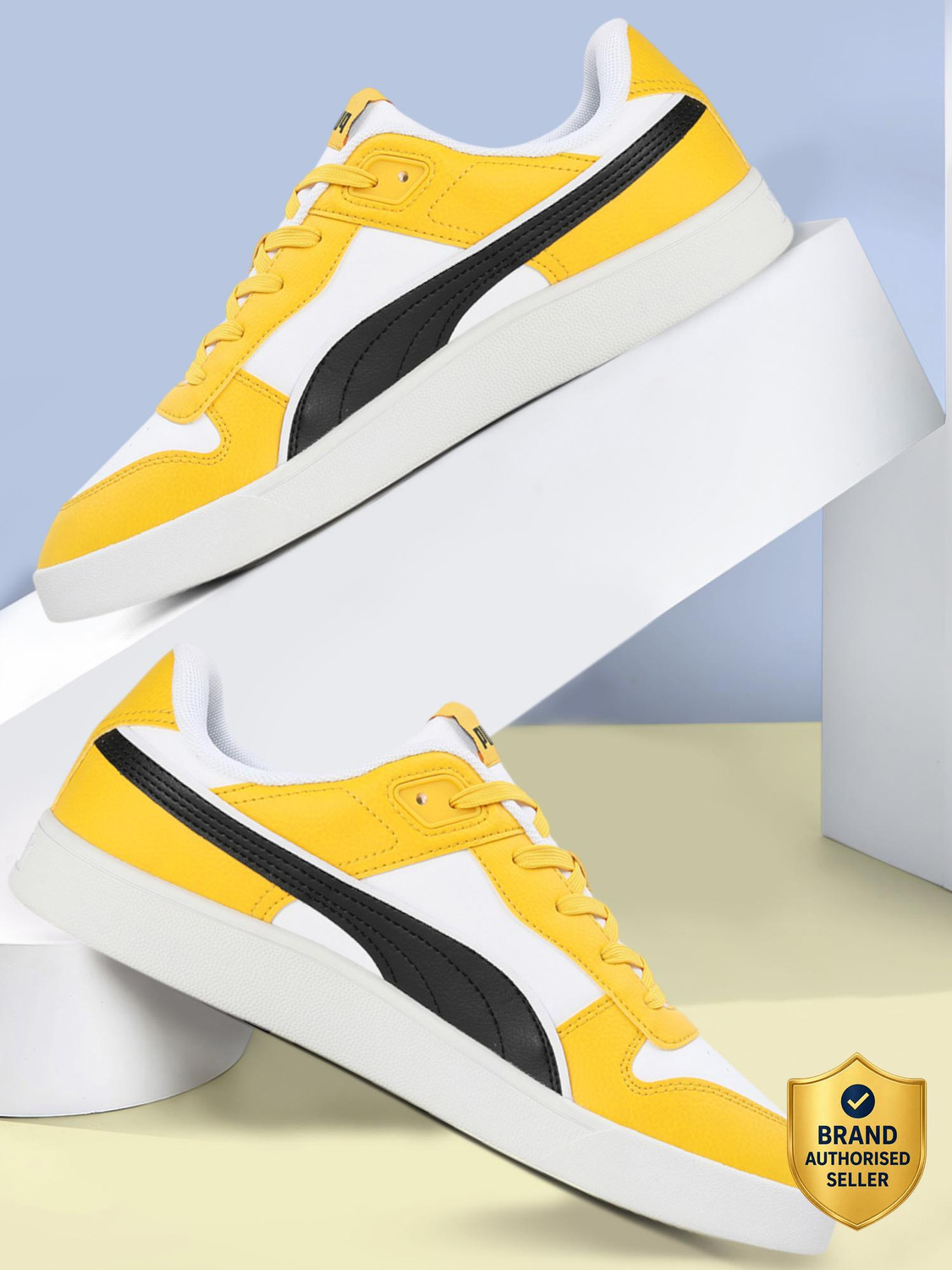 PUMA Court Gamer સà«àª¨à«àªàª°à«àª¸ ફà«àª° પà«àª°à«àª·à« (સફà«àª¦) - Image 1