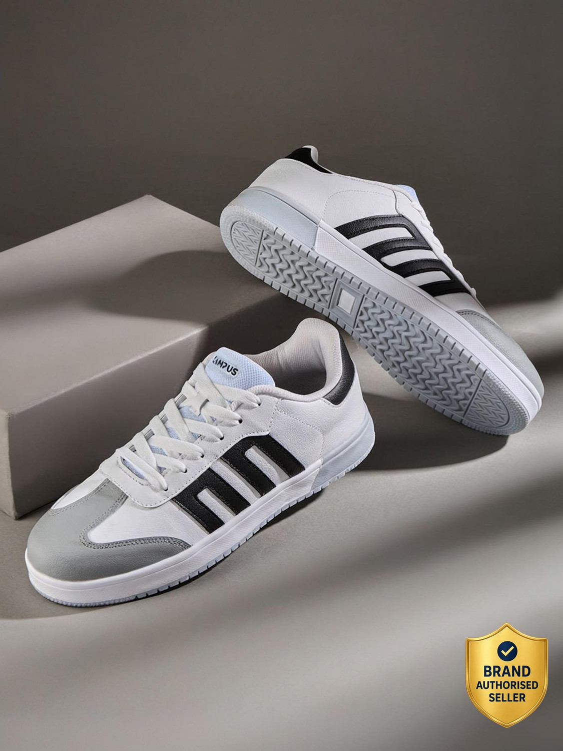 CAMPUS VULTURE Sneakers for Men (White, UK 6) - Image 1