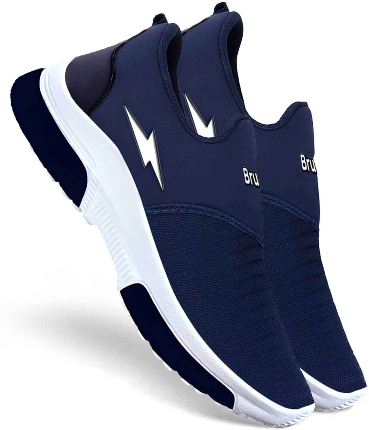 BRUTON Stylish Comfortable Lightweight Breathable Walking Shoes (Blue) - Image 1