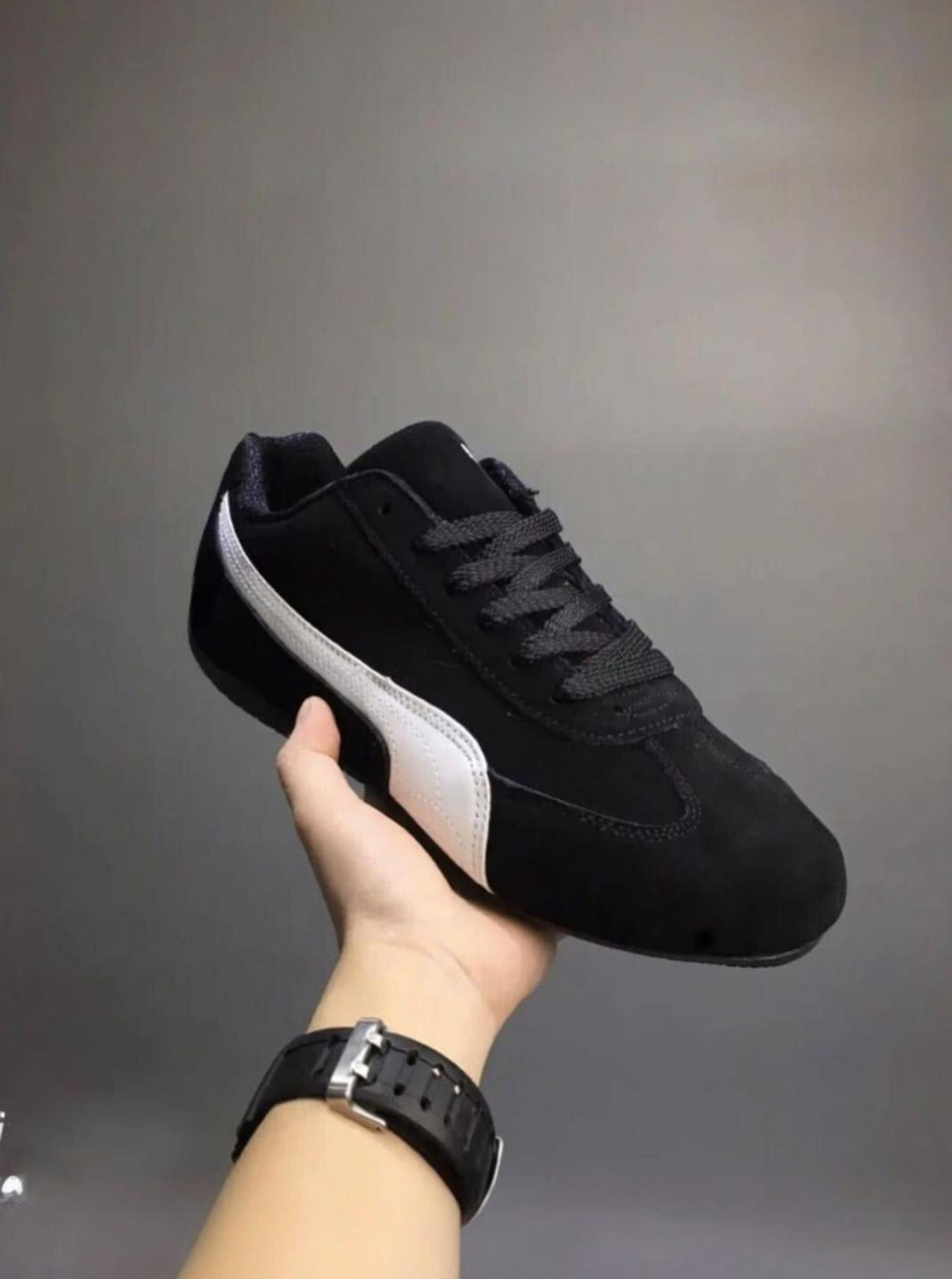 Balaji Creationes Unisex Sneakers Black Size 6 - Image 1